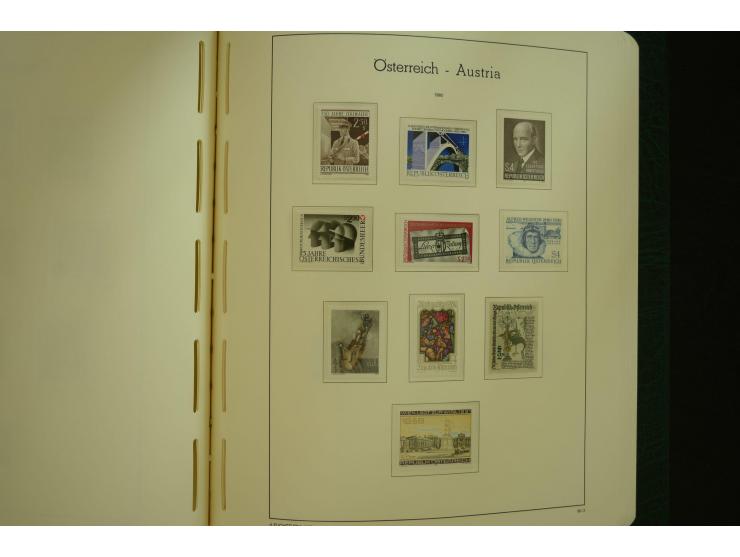 1864/1996, postfrische und ungebrauchte Sammlung mit u.a. Mi.-Nr. 161-78, 498-511, 518-23, 530-43, 551-54, 556, 772-75B, V-VI