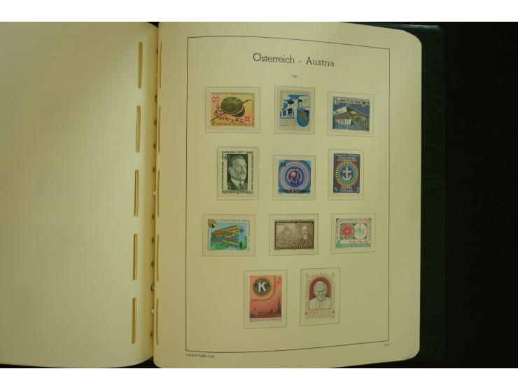 1864/1996, postfrische und ungebrauchte Sammlung mit u.a. Mi.-Nr. 161-78, 498-511, 518-23, 530-43, 551-54, 556, 772-75B, V-VI