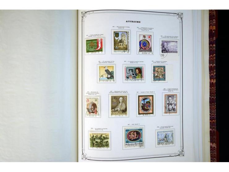 1918/96, gestempelte Sammlung mit u.a. Mi.-Nr. 518-23, 588, Bl.1 etc.