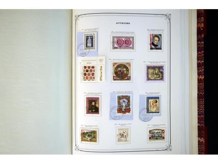1918/96, gestempelte Sammlung mit u.a. Mi.-Nr. 518-23, 588, Bl.1 etc.