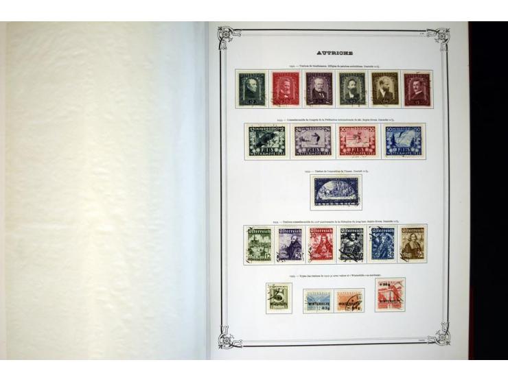 1918/96, gestempelte Sammlung mit u.a. Mi.-Nr. 518-23, 588, Bl.1 etc.