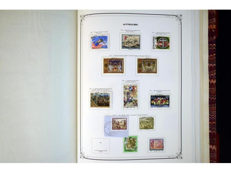 1918/96, gestempelte Sammlung mit u.a. Mi.-Nr. 518-23, 588, Bl.1 etc.