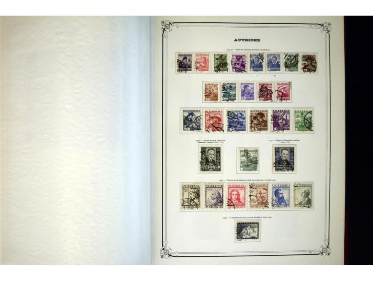1918/96, gestempelte Sammlung mit u.a. Mi.-Nr. 518-23, 588, Bl.1 etc.