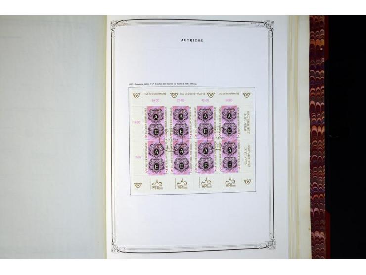 1918/96, gestempelte Sammlung mit u.a. Mi.-Nr. 518-23, 588, Bl.1 etc.