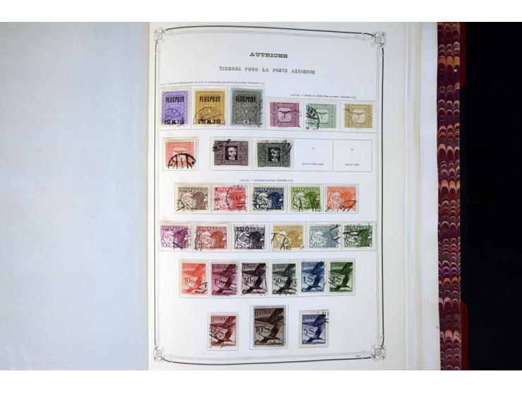 1918/96, gestempelte Sammlung mit u.a. Mi.-Nr. 518-23, 588, Bl.1 etc.