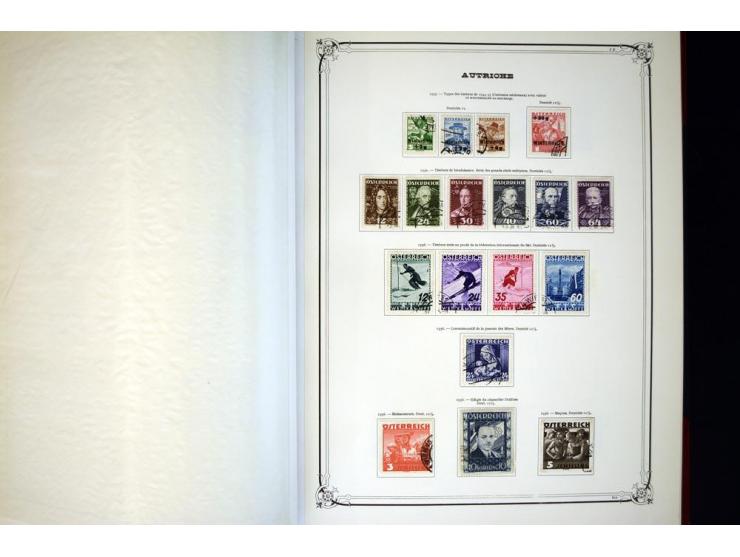 1918/96, gestempelte Sammlung mit u.a. Mi.-Nr. 518-23, 588, Bl.1 etc.