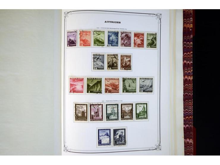 1918/96, gestempelte Sammlung mit u.a. Mi.-Nr. 518-23, 588, Bl.1 etc.
