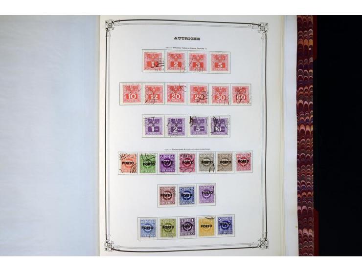 1918/96, gestempelte Sammlung mit u.a. Mi.-Nr. 518-23, 588, Bl.1 etc.