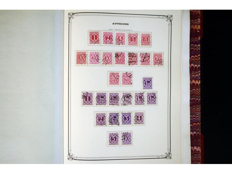 1918/96, gestempelte Sammlung mit u.a. Mi.-Nr. 518-23, 588, Bl.1 etc.