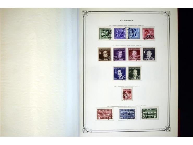 1918/96, gestempelte Sammlung mit u.a. Mi.-Nr. 518-23, 588, Bl.1 etc.