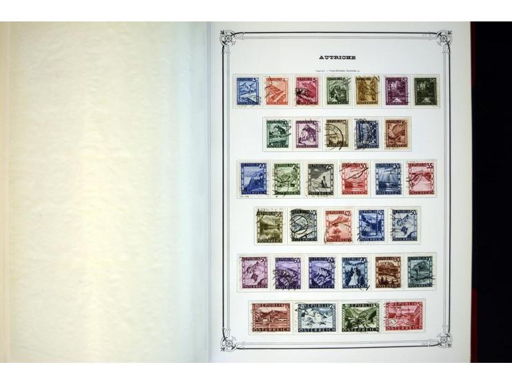 1918/96, gestempelte Sammlung mit u.a. Mi.-Nr. 518-23, 588, Bl.1 etc.
