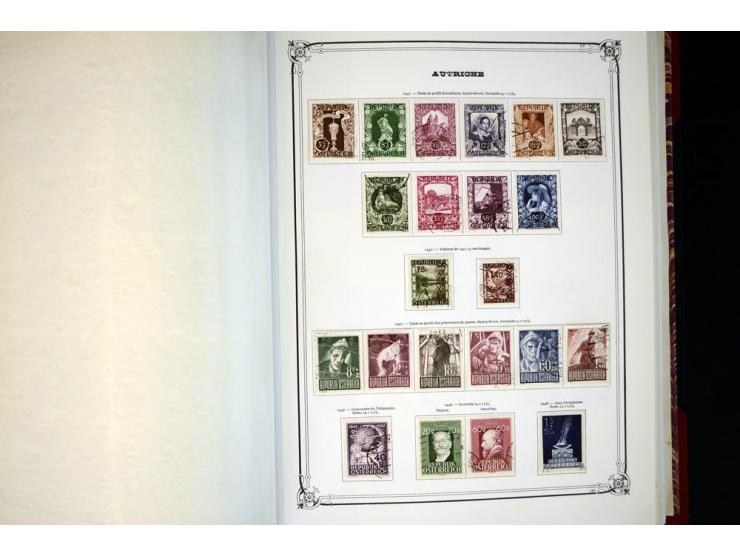 1918/96, gestempelte Sammlung mit u.a. Mi.-Nr. 518-23, 588, Bl.1 etc.