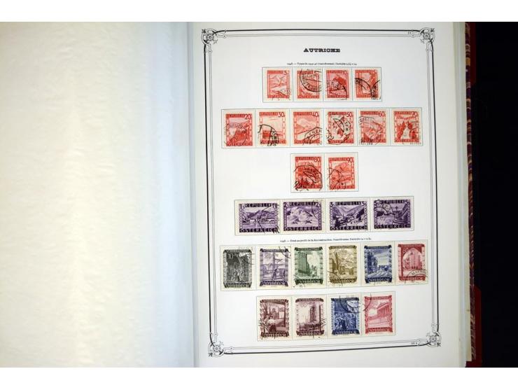 1918/96, gestempelte Sammlung mit u.a. Mi.-Nr. 518-23, 588, Bl.1 etc.