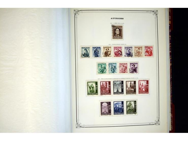 1918/96, gestempelte Sammlung mit u.a. Mi.-Nr. 518-23, 588, Bl.1 etc.