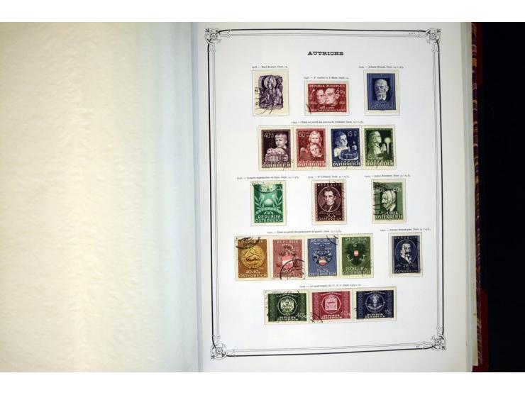 1918/96, gestempelte Sammlung mit u.a. Mi.-Nr. 518-23, 588, Bl.1 etc.