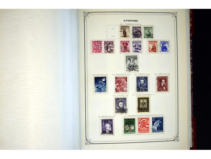 1918/96, gestempelte Sammlung mit u.a. Mi.-Nr. 518-23, 588, Bl.1 etc.