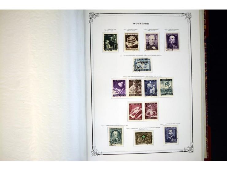 1918/96, gestempelte Sammlung mit u.a. Mi.-Nr. 518-23, 588, Bl.1 etc.