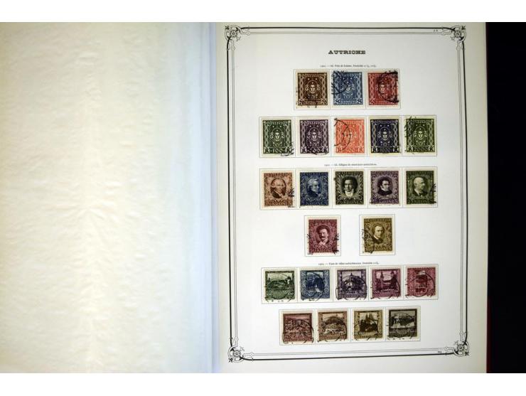 1918/96, gestempelte Sammlung mit u.a. Mi.-Nr. 518-23, 588, Bl.1 etc.
