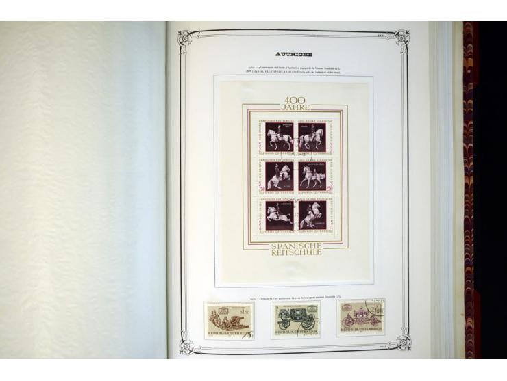 1918/96, gestempelte Sammlung mit u.a. Mi.-Nr. 518-23, 588, Bl.1 etc.