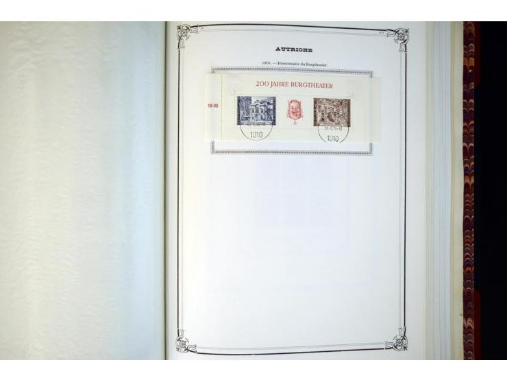 1918/96, gestempelte Sammlung mit u.a. Mi.-Nr. 518-23, 588, Bl.1 etc.