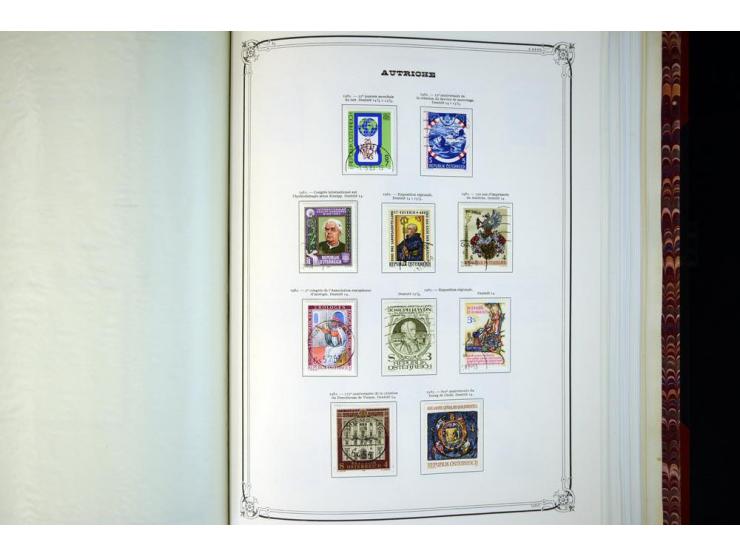 1918/96, gestempelte Sammlung mit u.a. Mi.-Nr. 518-23, 588, Bl.1 etc.