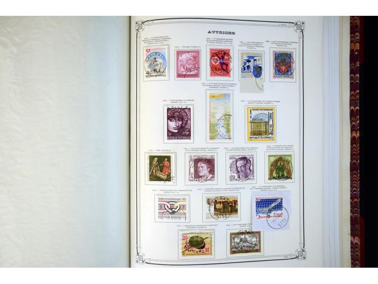 1918/96, gestempelte Sammlung mit u.a. Mi.-Nr. 518-23, 588, Bl.1 etc.