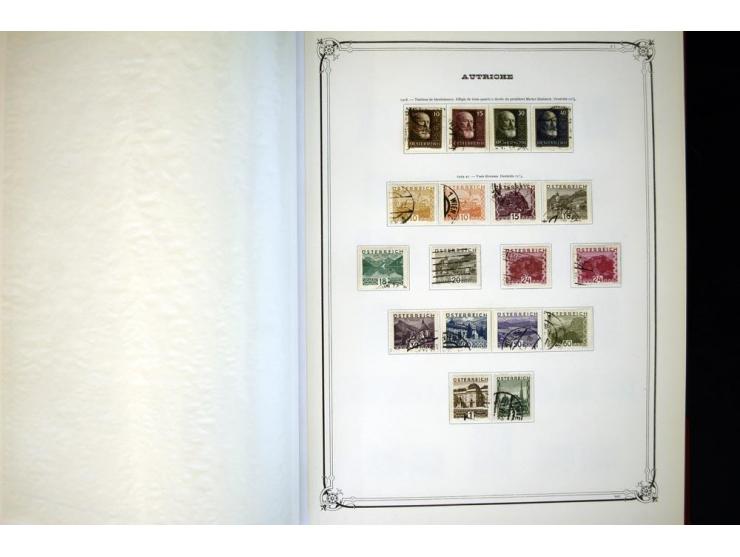 1918/96, gestempelte Sammlung mit u.a. Mi.-Nr. 518-23, 588, Bl.1 etc.