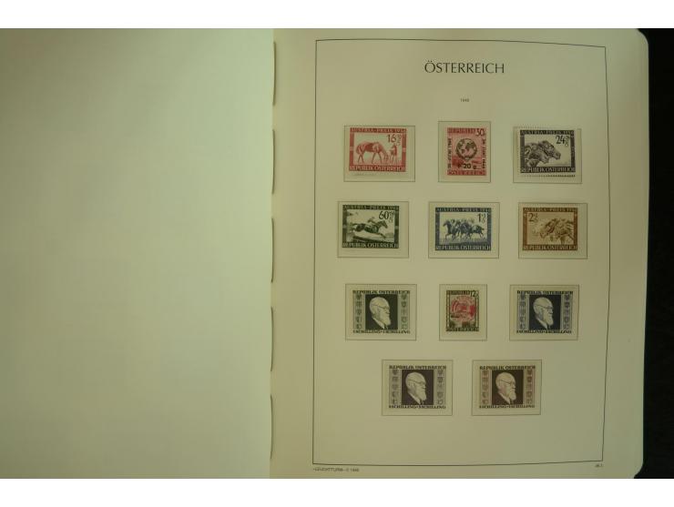 1945/2004, postfrische kpl. Sammlung mit Mi.-Nr. 772-75B, 772-75 KLB, VI-VII (Fotoattest Raybaudi) etc.