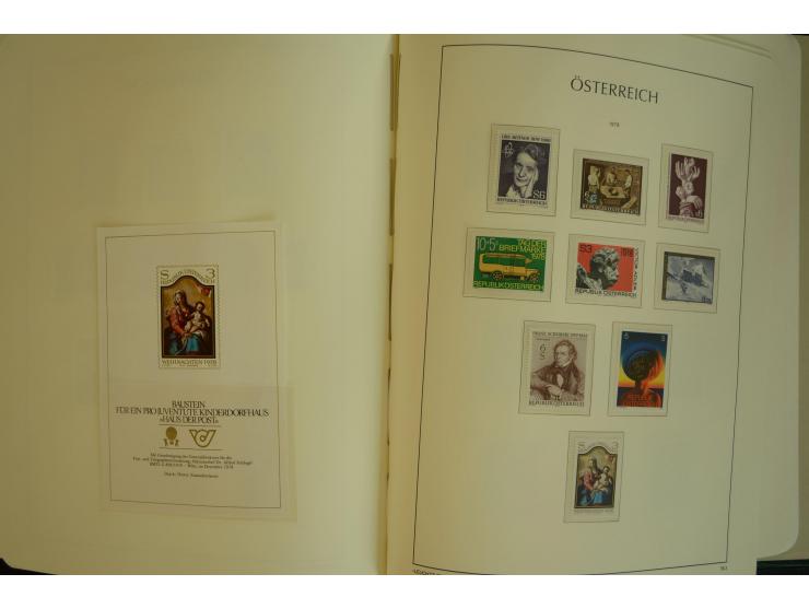 1945/2004, postfrische kpl. Sammlung mit Mi.-Nr. 772-75B, 772-75 KLB, VI-VII (Fotoattest Raybaudi) etc.