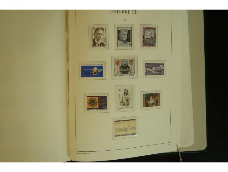 1945/2004, postfrische kpl. Sammlung mit Mi.-Nr. 772-75B, 772-75 KLB, VI-VII (Fotoattest Raybaudi) etc.