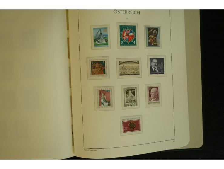 1945/2004, postfrische kpl. Sammlung mit Mi.-Nr. 772-75B, 772-75 KLB, VI-VII (Fotoattest Raybaudi) etc.