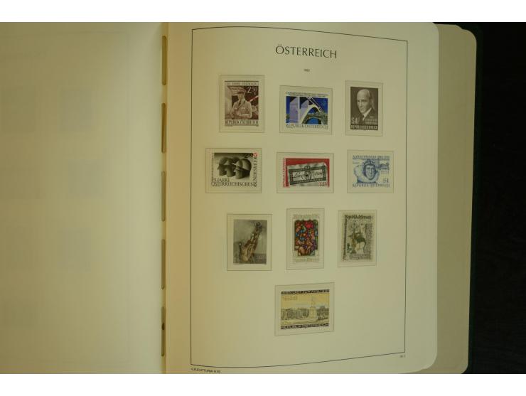 1945/2004, postfrische kpl. Sammlung mit Mi.-Nr. 772-75B, 772-75 KLB, VI-VII (Fotoattest Raybaudi) etc.