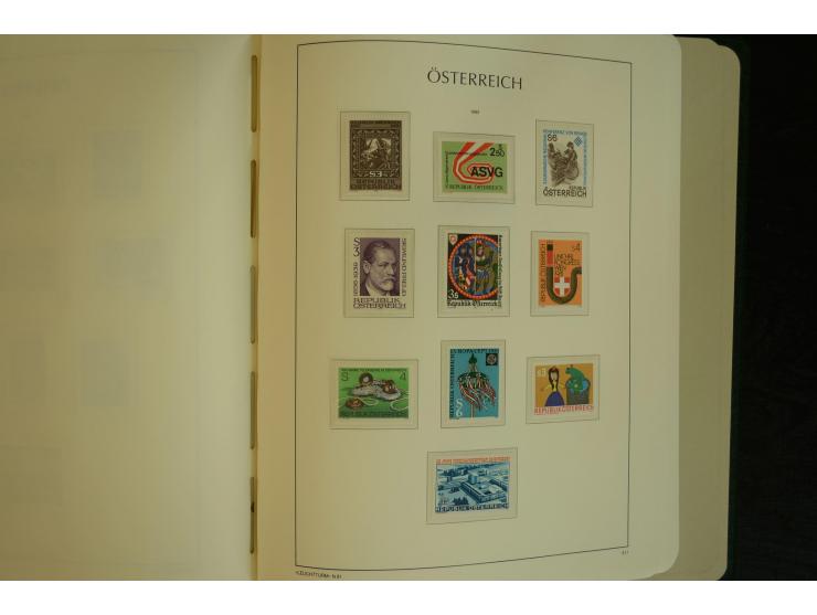 1945/2004, postfrische kpl. Sammlung mit Mi.-Nr. 772-75B, 772-75 KLB, VI-VII (Fotoattest Raybaudi) etc.