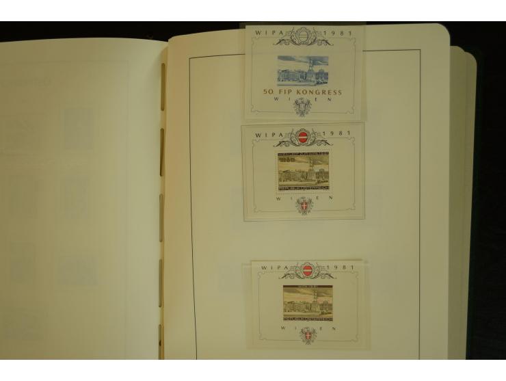 1945/2004, postfrische kpl. Sammlung mit Mi.-Nr. 772-75B, 772-75 KLB, VI-VII (Fotoattest Raybaudi) etc.