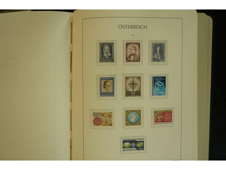1945/2004, postfrische kpl. Sammlung mit Mi.-Nr. 772-75B, 772-75 KLB, VI-VII (Fotoattest Raybaudi) etc.