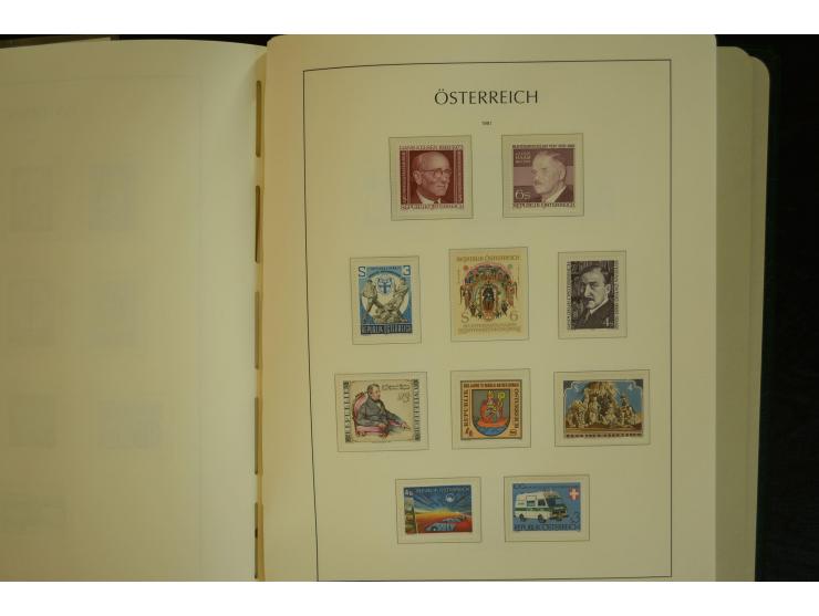 1945/2004, postfrische kpl. Sammlung mit Mi.-Nr. 772-75B, 772-75 KLB, VI-VII (Fotoattest Raybaudi) etc.