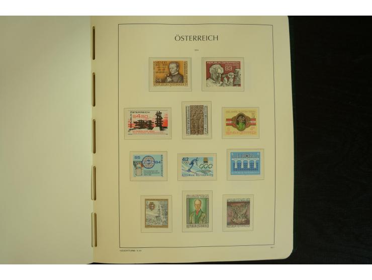 1945/2004, postfrische kpl. Sammlung mit Mi.-Nr. 772-75B, 772-75 KLB, VI-VII (Fotoattest Raybaudi) etc.