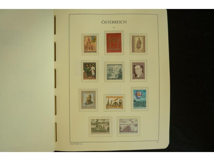 1945/2004, postfrische kpl. Sammlung mit Mi.-Nr. 772-75B, 772-75 KLB, VI-VII (Fotoattest Raybaudi) etc.