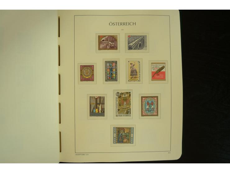 1945/2004, postfrische kpl. Sammlung mit Mi.-Nr. 772-75B, 772-75 KLB, VI-VII (Fotoattest Raybaudi) etc.