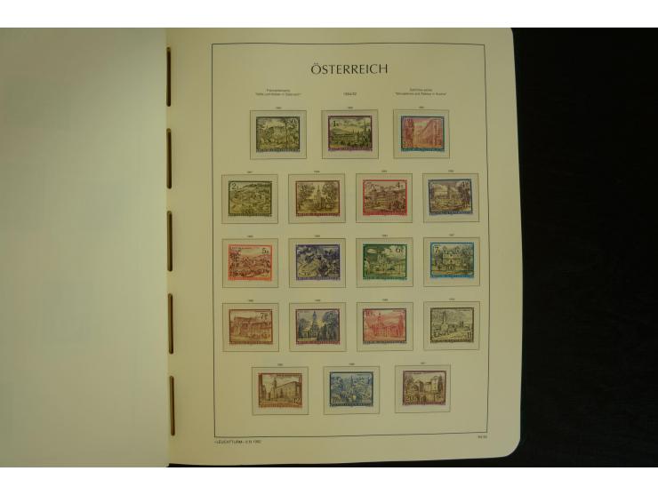 1945/2004, postfrische kpl. Sammlung mit Mi.-Nr. 772-75B, 772-75 KLB, VI-VII (Fotoattest Raybaudi) etc.