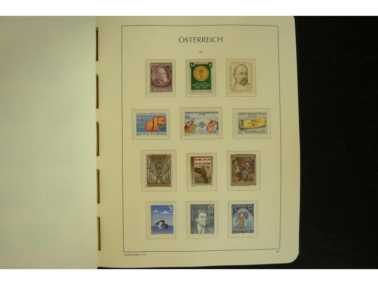 1945/2004, postfrische kpl. Sammlung mit Mi.-Nr. 772-75B, 772-75 KLB, VI-VII (Fotoattest Raybaudi) etc.