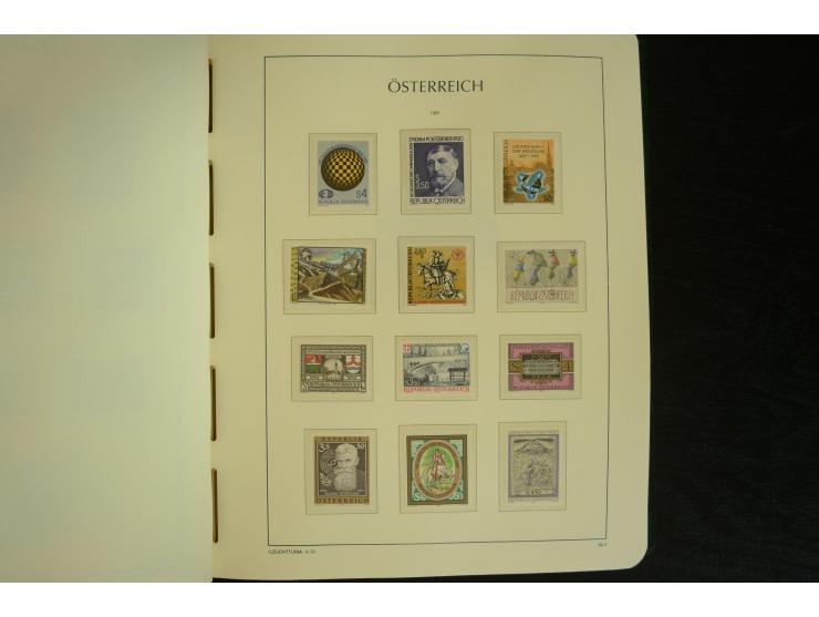 1945/2004, postfrische kpl. Sammlung mit Mi.-Nr. 772-75B, 772-75 KLB, VI-VII (Fotoattest Raybaudi) etc.