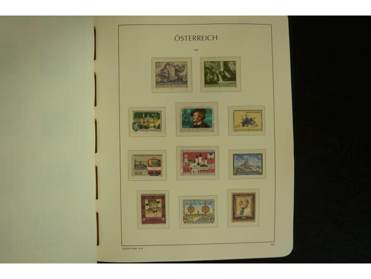 1945/2004, postfrische kpl. Sammlung mit Mi.-Nr. 772-75B, 772-75 KLB, VI-VII (Fotoattest Raybaudi) etc.