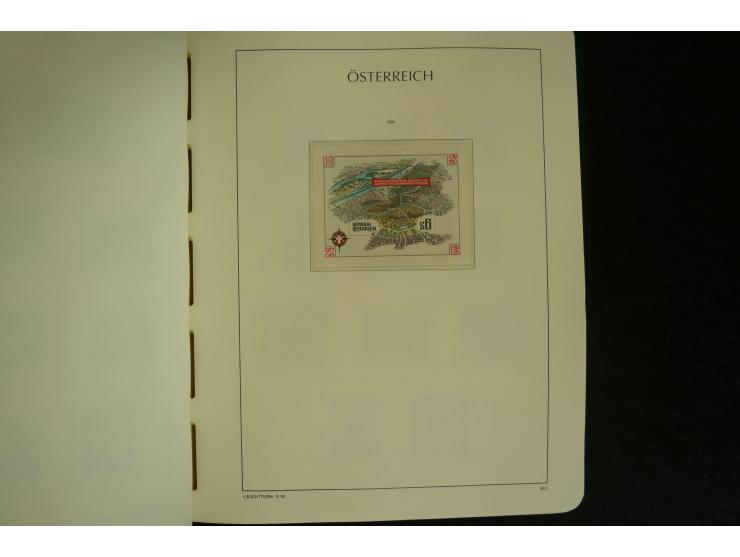 1945/2004, postfrische kpl. Sammlung mit Mi.-Nr. 772-75B, 772-75 KLB, VI-VII (Fotoattest Raybaudi) etc.