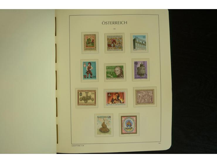 1945/2004, postfrische kpl. Sammlung mit Mi.-Nr. 772-75B, 772-75 KLB, VI-VII (Fotoattest Raybaudi) etc.