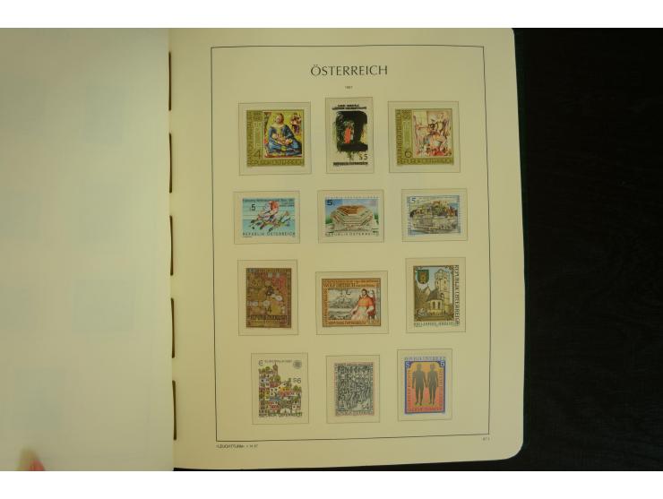 1945/2004, postfrische kpl. Sammlung mit Mi.-Nr. 772-75B, 772-75 KLB, VI-VII (Fotoattest Raybaudi) etc.