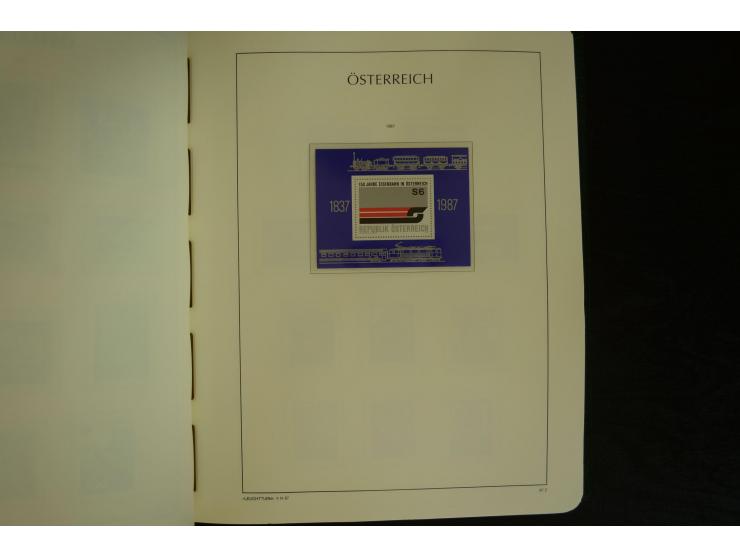 1945/2004, postfrische kpl. Sammlung mit Mi.-Nr. 772-75B, 772-75 KLB, VI-VII (Fotoattest Raybaudi) etc.