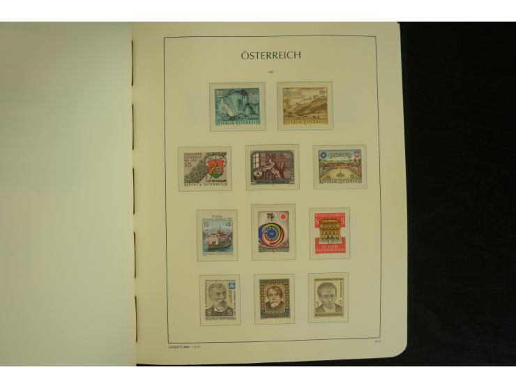 1945/2004, postfrische kpl. Sammlung mit Mi.-Nr. 772-75B, 772-75 KLB, VI-VII (Fotoattest Raybaudi) etc.