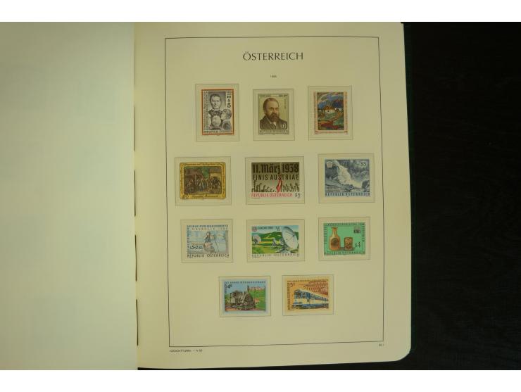 1945/2004, postfrische kpl. Sammlung mit Mi.-Nr. 772-75B, 772-75 KLB, VI-VII (Fotoattest Raybaudi) etc.