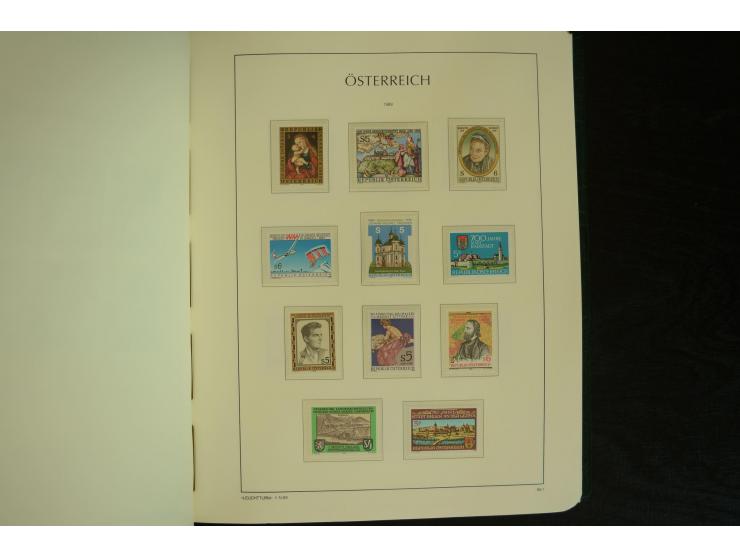 1945/2004, postfrische kpl. Sammlung mit Mi.-Nr. 772-75B, 772-75 KLB, VI-VII (Fotoattest Raybaudi) etc.